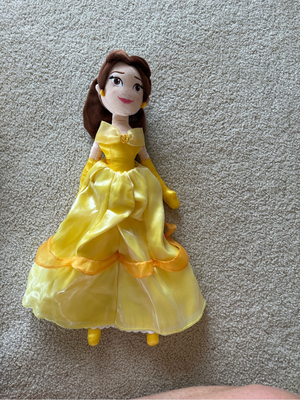 Disney Princess Belle Doll Plush - Classic Ball Gown